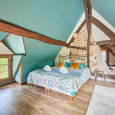 Σπίτι διακοπών Au Cedre Bleu - Longere Avec Grand Jardin *